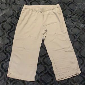 Old navy Linen blend Capri size large